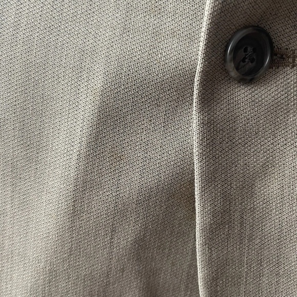 Givenchy Blazer Men 42s Sports Coat Jacket Worsted Wool Monsieur Tan Beige 36 - Picture 2 of 11